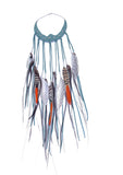 Kikas Leather Fringe Necklace