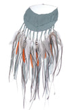 Moon Fringe Bib Necklace